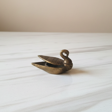 Load image into Gallery viewer, Antique Brass Miniature Brass kumkum Box -Sold Individually