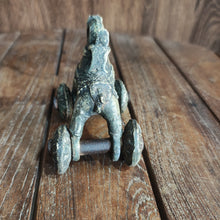 Load image into Gallery viewer, Vintage Brass Horse Figure on Wheels