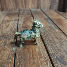 Load image into Gallery viewer, Vintage Brass Horse Figurine