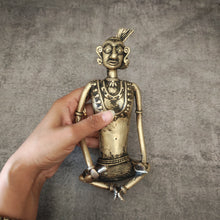 Load image into Gallery viewer, Dhokra Art Tribal Musician Idol