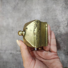 Load image into Gallery viewer, Antique Brass Trinket knob Box (Not a Set)