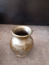 Load image into Gallery viewer, Whispers of Ritual: Vintage Brass Water Pot/Lota, Aged Elegance