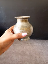Load image into Gallery viewer, Whispers of Ritual: Vintage Brass Water Pot/Lota, Aged Elegance