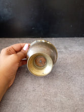 Load image into Gallery viewer, Antique German Silver Footed Bowl with Sculpted Rim
