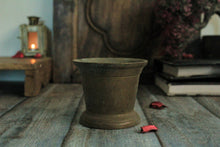 Load image into Gallery viewer, Beautiful Vintage Brass Mortar (Height - 3.3")