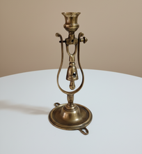 Load image into Gallery viewer, Vintage Brass Candlestick Holders