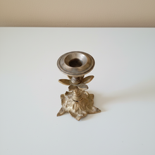 Load image into Gallery viewer, Vintage Miniature Brass Taper Candlestick Holder