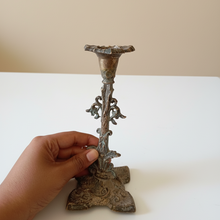 Load image into Gallery viewer, Antique Style Taper Candlestick Holder
