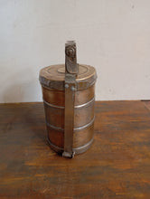 Load image into Gallery viewer, Vintage Three Tier Brass Tiffin Box