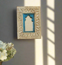 Load image into Gallery viewer, Antique Inspired Handcrafted Wooden Rustic Jharokha - Style It by Hanika