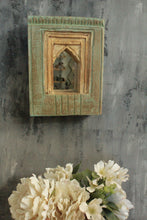 Load image into Gallery viewer, Antique Inspired Handcrafted Wooden Rustic Jharokha - Style It by Hanika