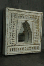 Load image into Gallery viewer, Antique Inspired Handcrafted Wooden Rustic Mirror Indian Jharokha - Style It by Hanika