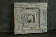 Load image into Gallery viewer, Antique Inspired Handcrafted Wooden Rustic Mirror Indian Jharokha - Style It by Hanika