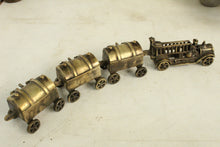 Load image into Gallery viewer, Antique Vintage Brass dribbler toy train for Mukhwas - Style It by Hanika