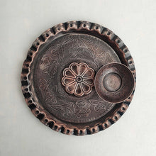 Load image into Gallery viewer, Art Bowl with Vintage Copper Finish: An art piece collectable for Brunch/Cocktail table (Diameter - 3.75 Inches) - Style It by Hanika
