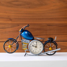 Load image into Gallery viewer, Artisan Bike Table Clock: A Timeless Masterpiece - Style It by Hanika