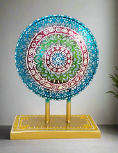 Load image into Gallery viewer, Artisanal Elegance: Handcrafted Iron Circle Standee Tealight Holder - Style It by Hanika