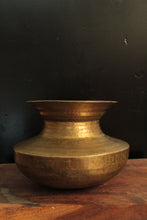 Load image into Gallery viewer, Beautiful Vintage Brass Chari / Oil or Ghee Vessel - Style It by Hanika