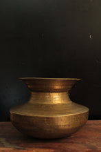 Load image into Gallery viewer, Beautiful Vintage Brass Chari / Oil or Ghee Vessel - Style It by Hanika