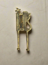 Load image into Gallery viewer, Beautiful Vintage Brass Mughal Indian Betel Nut Cutter, Mid 19th Century (Length - 23") - Style It by Hanika
