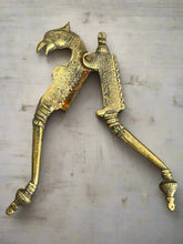 Load image into Gallery viewer, Beautiful Vintage Engraved Brass Birds design Betel Nut Cutter Sarota. (Length - 18.5") - Style It by Hanika