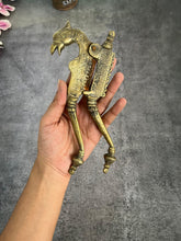 Load image into Gallery viewer, Beautiful Vintage Engraved Brass Birds design Betel Nut Cutter Sarota. (Length - 18.5") - Style It by Hanika