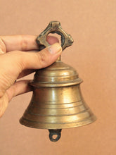 Load image into Gallery viewer, Echoes of Tradition: Antique Brass Temple Bell - Style It by Hanika