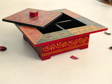 Load image into Gallery viewer, Elegance in Wood: Handcrafted Dry Fruit Box - Style It by Hanika