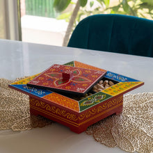 Load image into Gallery viewer, Elegance in Wood: Handcrafted Dry Fruit Box - Style It by Hanika