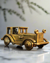 Load image into Gallery viewer, Elegant Vintage Brass Car Showpiece: A Timeless Treasure - Style It by Hanika