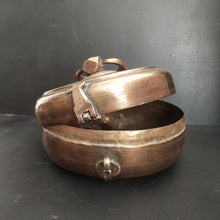 Load image into Gallery viewer, A Taste of Tradition: Antique Brass Chapati Container