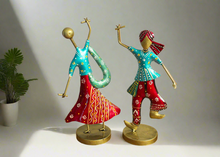 Load image into Gallery viewer, Metal Handcrafted Dancing Couple Table Decor - Style It by Hanika