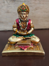 Load image into Gallery viewer, Resin Sitting Small Hanuman Idol - Style It by Hanika