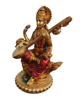 Load image into Gallery viewer, Statue of Saraswati: An Icon of Knowledge, Music, and Artistic Inspiration - Style It by Hanika