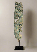 Load image into Gallery viewer, Vintage Wooden Distressed Hand Carved Bracket Standee (85cm) - Style It by Hanika