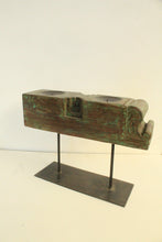 Load image into Gallery viewer, Vintage Wooden Hand Carved Candle Holder Stand - Style It by Hanika