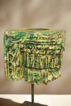 Load image into Gallery viewer, Vintage Wooden Hand Carved Candle Holder Stand - Style It by Hanika