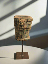 Load image into Gallery viewer, Vintage Wooden Hand Carved Candle Holder Stand - Style It by Hanika