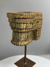 Load image into Gallery viewer, Vintage Wooden Hand Carved Candle Holder Stand - Style It by Hanika