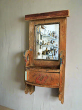 Load image into Gallery viewer, Vintage Wooden Wall Mount Dressing Mirror - Style It by Hanika