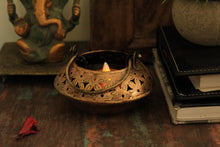 Load image into Gallery viewer, Beautiful Iron Painted Round Small Tealight Holder - Style It by Hanika