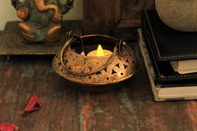 Load image into Gallery viewer, Beautiful Iron Painted Round Small Tealight Holder - Style It by Hanika