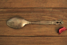 Load image into Gallery viewer, Beautiful Vintage Copper Carved Spoon (Length - 6.8") - Style It by Hanika