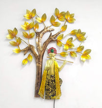 Load image into Gallery viewer, Decorative Metal Krishna Bansuri Tree with LED - Style It by Hanika
