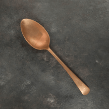 Load image into Gallery viewer, Handcrafted Brass Teaspoon: Vintage Design (6.9") - Style It by Hanika