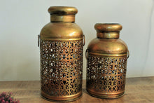 Load image into Gallery viewer, Iron Long Pot Tea Light Holder Set of 2 - Home & Office Décor - Style It by Hanika