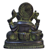 Load image into Gallery viewer, Mangalkari Charbhuja Ganpati Statue God Idol Size 11 x 8.5 x 11.5 cm - Style It by Hanika
