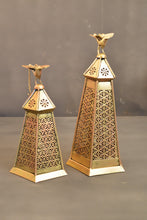 Load image into Gallery viewer, Metal 6 Corner Lantern Tea Light Holder Set - Style It by Hanika