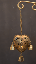 Load image into Gallery viewer, Metal Cut Work Heart Tea Light Holder Set of 2 - Style It by Hanika