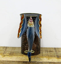 Load image into Gallery viewer, Metal Handcrafted Elephant Pen Stand Size 21.6 x 10.2 x 17.8 cm - Style It by Hanika